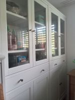 2 IKEA IDANÄS Hochschrank mit Glastür in weiß, 81x39x211cm