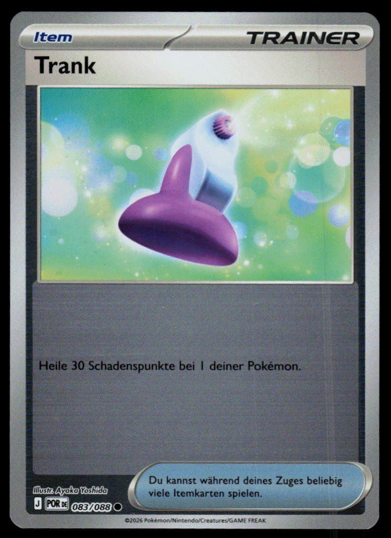 Pokémon Carte collezionabili: Pokemon Trank 083/088 – Usato da Herisau venduto da Pokemon2025