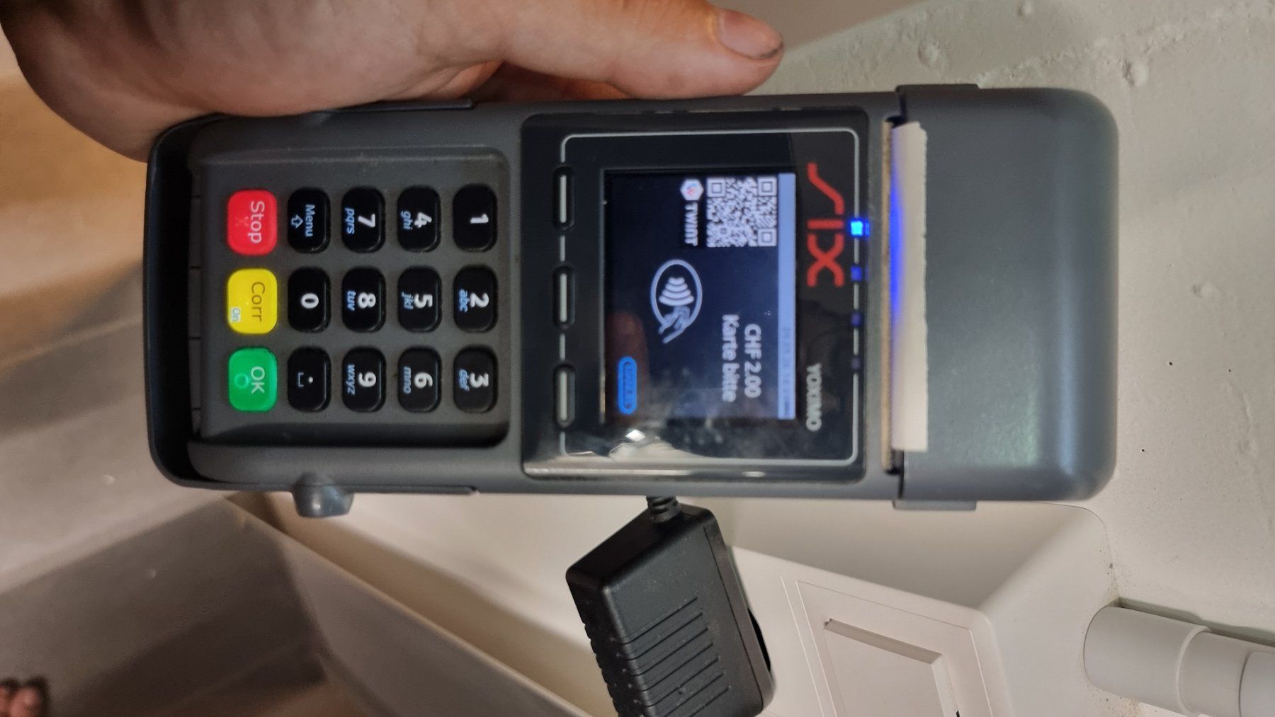 Registratore di cassa: SIX / Worldline YOXIMO Kartenterminals – Usato da Galgenen venduto da Gaebe95 1