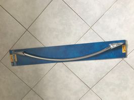 2 PORTE-SERVIETTE NEUVES EMBALAGE ORIGINE ANNEAU+BARRE LONG.