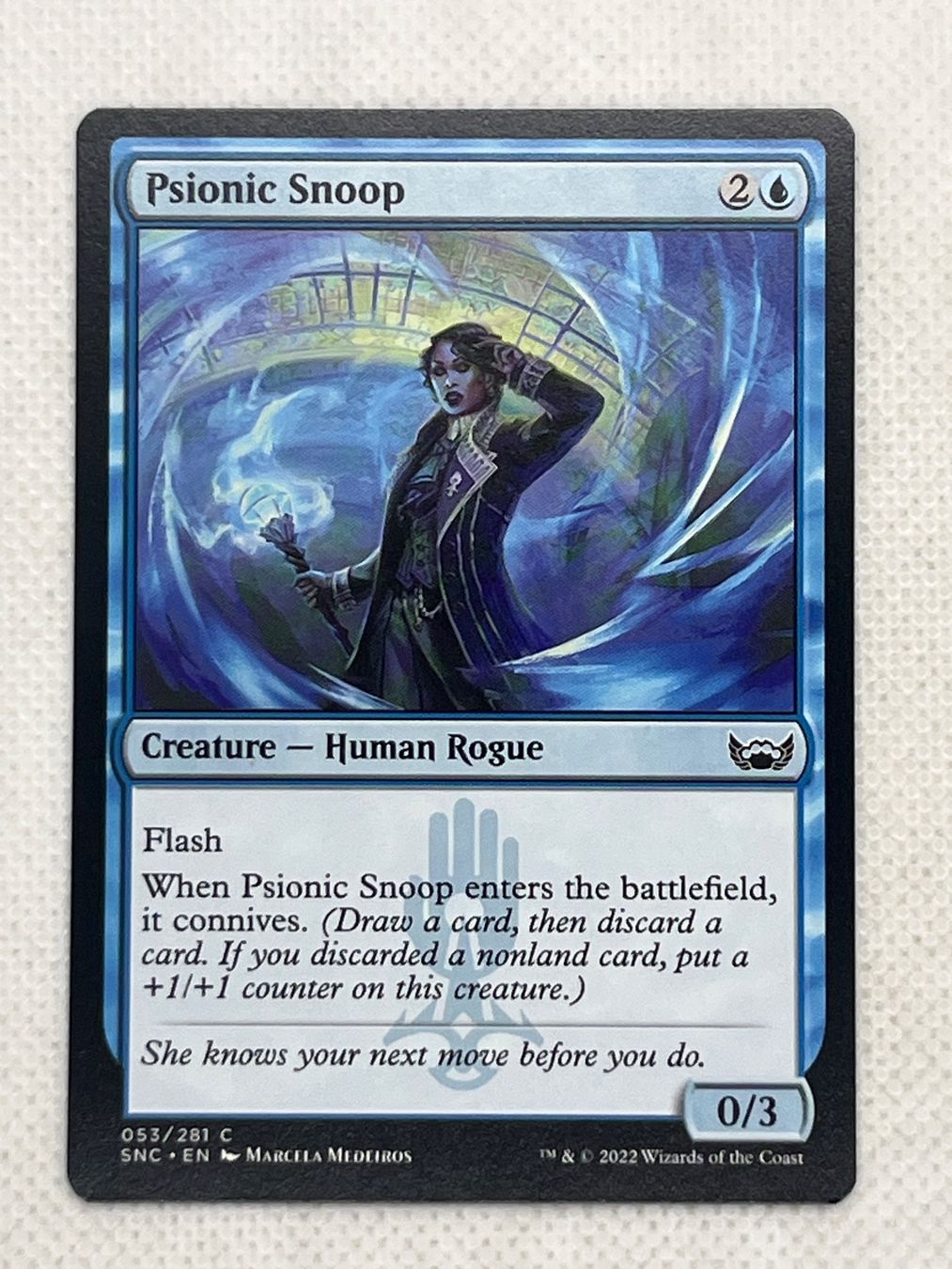 Magic The Gathering Carte collezionabili: MTG Psionic Snoop SNC 53 Englisch Common – Usato da Hinterkappelen venduto da Kim1992