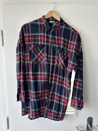 Bluse lang kariert Vero Moda Gr.M