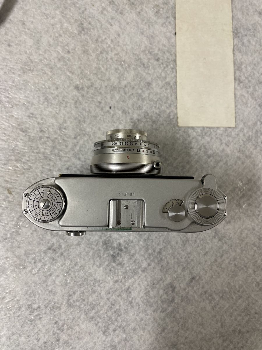 Fotocamera: Lordox Kleinbildkamera Sucherkamera mit Ledertasche. – Usato da Dagmersellen venduto da INEICHEN-MULTIMEDIA 2