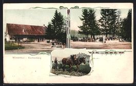 Winterthur /Eschenberg, Gutshof mit Gäs
