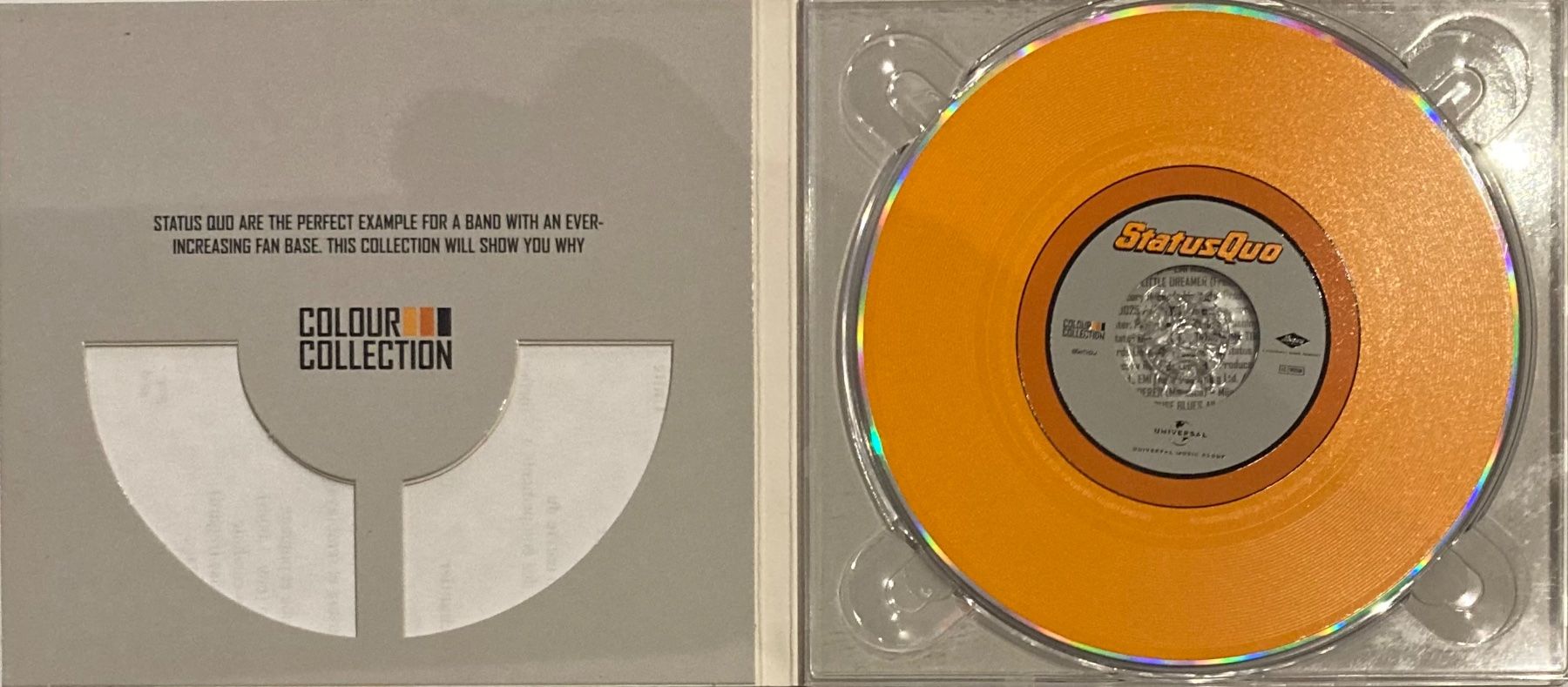 CDs: STATUS QUO - COLOUR COLLECTION – D'occasion à Poliez-Pittet par Newtown-Records 2