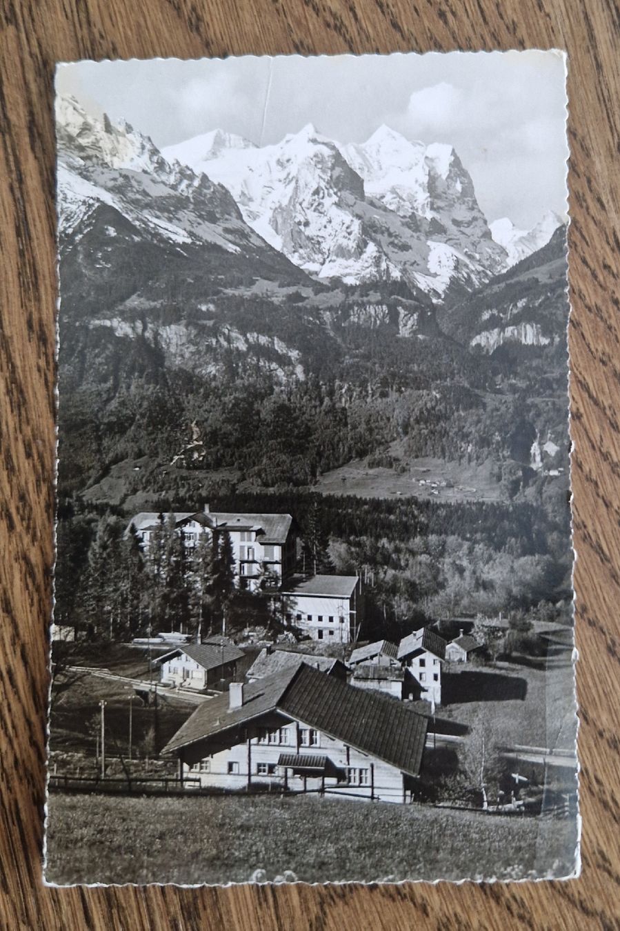 Cartoline postali: Reuti, Hasliberg 1957 – Usato da Ebikon venduto da Donar50
