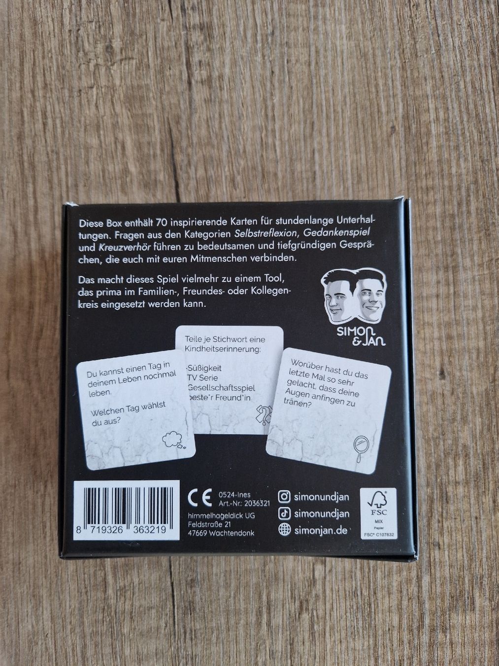 Spiele: Spiel - erzählt euch mehr – Neu (gemäss Beschreibung) aus Schwarzenberg LU von dar_5kyd 1