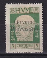 Italien, Fiume,  Mi 114*, KW € 2.00