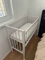 Babybett 94x46 inkl. Matratze + 2 Laken