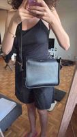 Shoulder Bag Black Leather Like New Condition