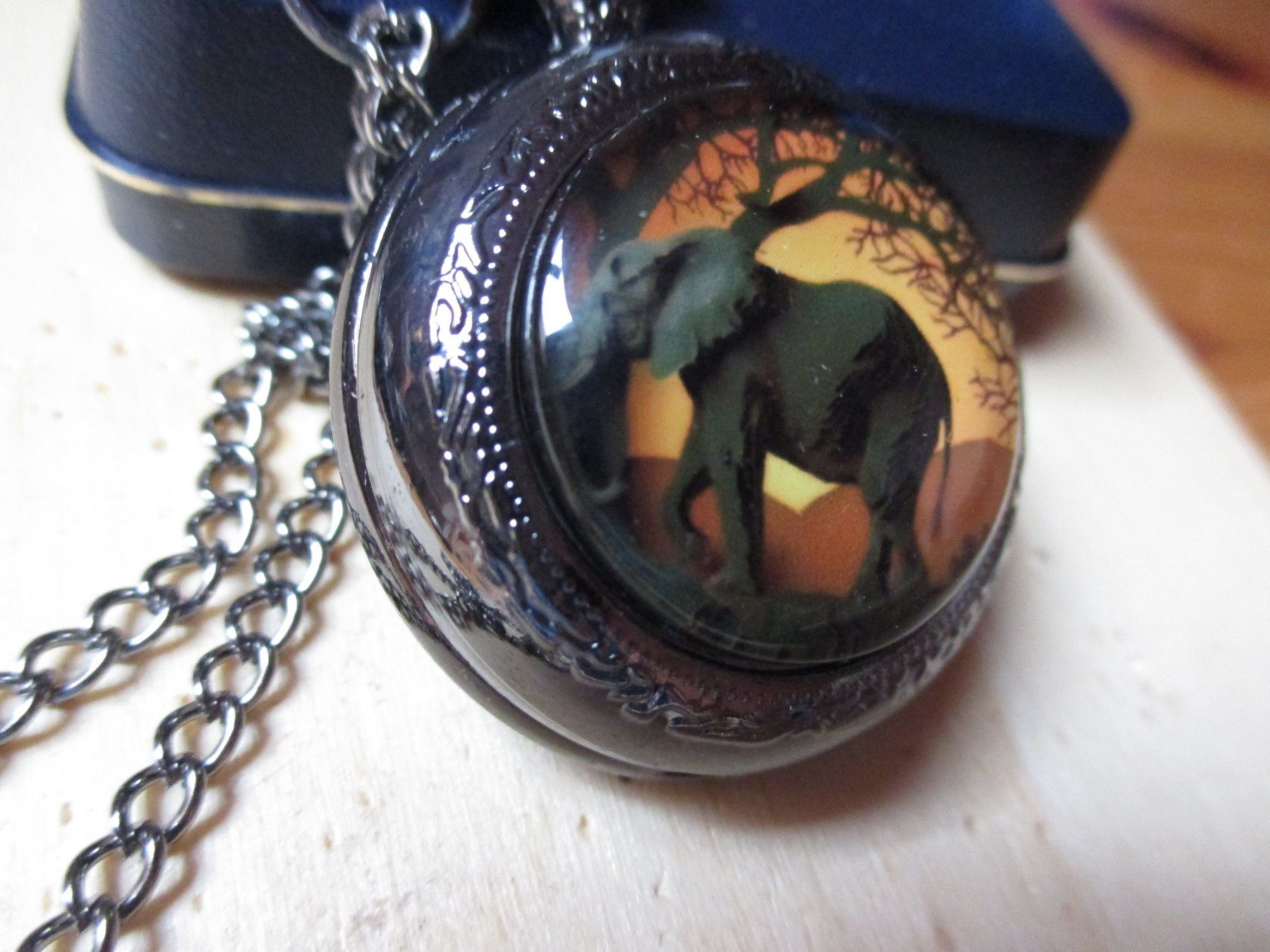 Orologi: Elefant Sackuhr Taschenuhr Repro – Nuovo (secondo la descrizione) da Felsberg venduto da sanwill