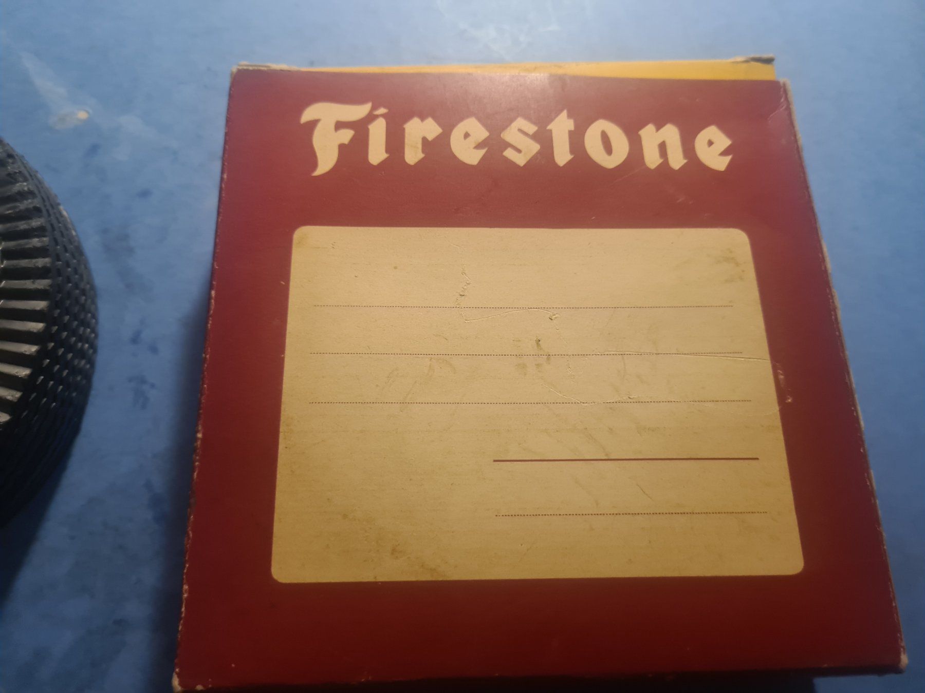 Firestone Aschenbecher: FIRESTONE  CENDRIER  NEW  OLD  STOCK  VINTAGE – Gebraucht aus Bellevue von BURGOLMANIA 3