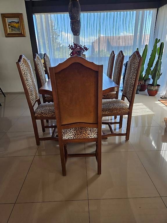 Tischset: Table "Monastère" et 8 chaises "Louis XIII" – Gebraucht aus Bassins von Claudal66 3