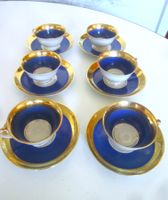 6 Vintage-Kaffeetassen Kunst Kronach - Bavaria