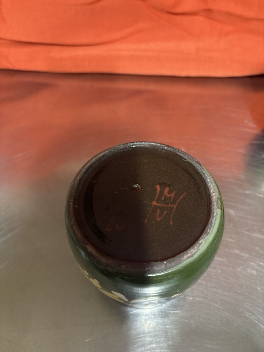 Vasi & Recipienti: Krug,Vase und Teller aus Ton mit Blumenmuster. – Usato da Lotzwil venduto da kie_fdq8 5