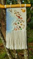 Makramee Wandbehang Boho Deko Muscheln Sommer Strand Unikat