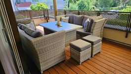 Gartenlounge mit 8 Sitze – Top Zustand 🍹🌴🏖️🌞