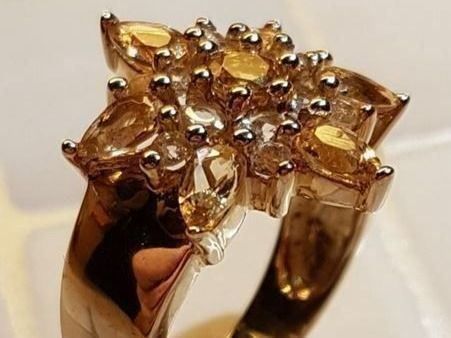 Anelli: Neu :Citrintropfen und Bergkristalle – Nuovo (secondo la descrizione) da Unterägeri venduto da Altgoldschmuck 8
