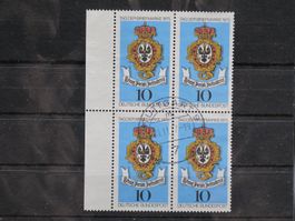 BRD 1975 Tag der Briefmarke 4er BL gest