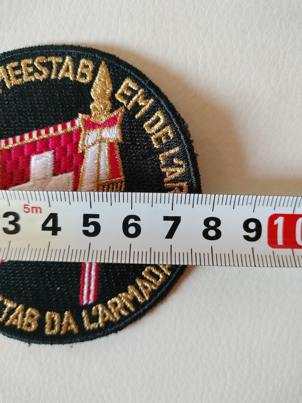 Schweizer Armee Patches: Schweizer Armee Militär Uniform Badge Aufnäher – Gebraucht aus Schwanden Sigrisw von len_9yqg 1