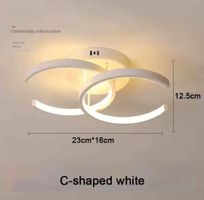 Plafonnier moderne à LEDs pour chambre salon couloir ect...