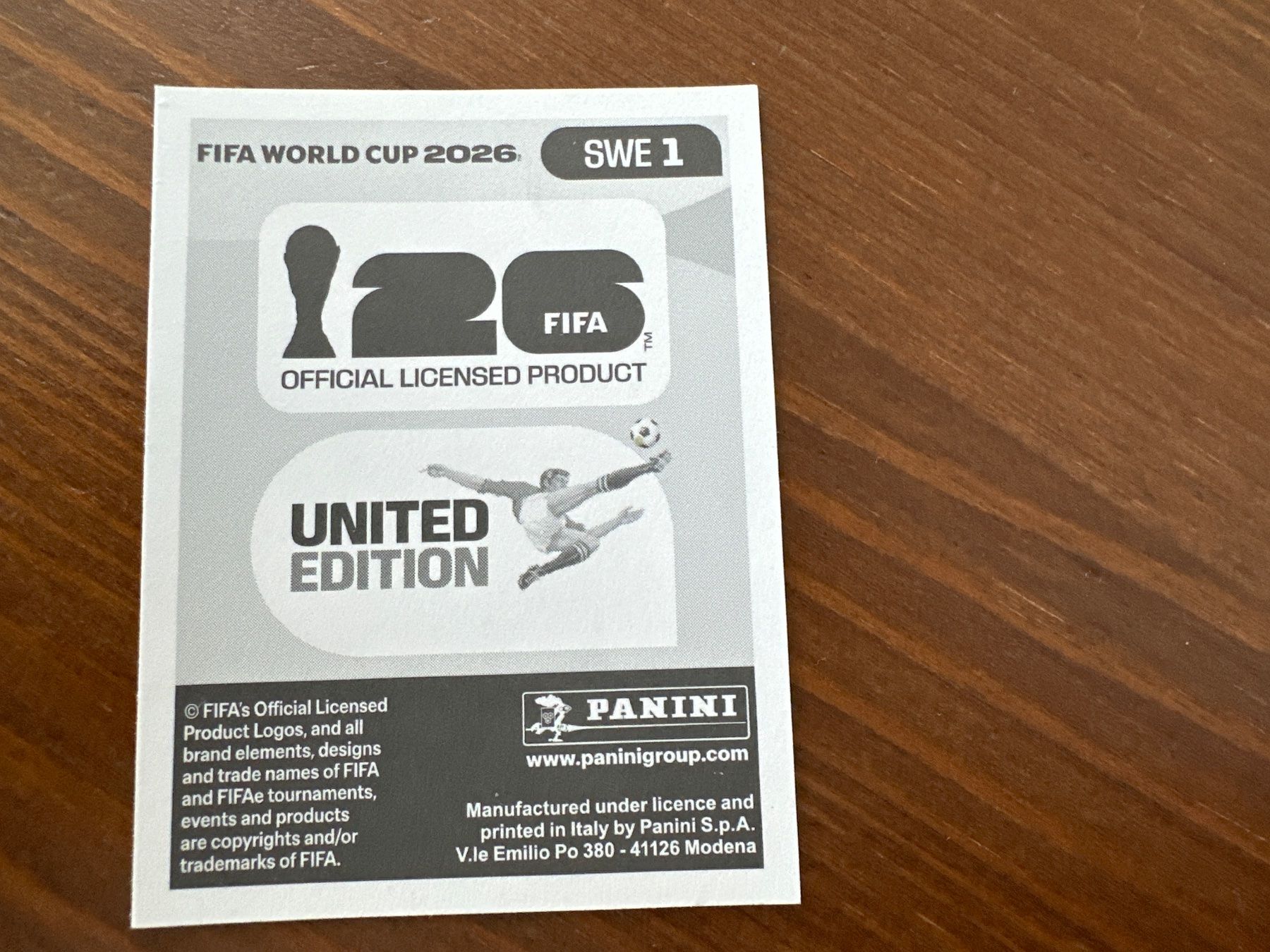 Panini Cartes à collectionner: Panini SWE 1 FIFA World Cup 2026 – Neuf avec emballage d'origine à Würenlos par gtvlady_82 1