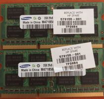 2x Samsung RAM Modul 2GB DDR3 M471B5673EH1 akzeptabel