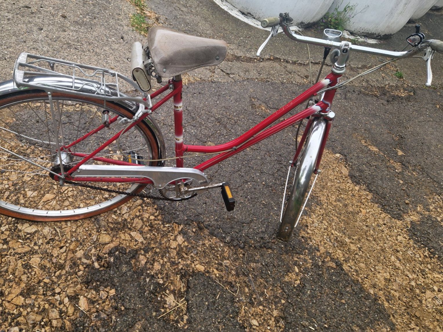 Biciclette: Retro Stadtrad rot – Usato da Häfelfingen venduto da strub_22 2