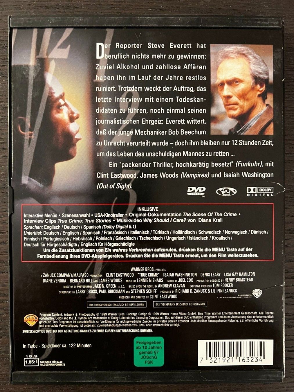 Tutti i DVDs: Ein wahres Verbrechen – Usato da Zürich venduto da FilmFreunde 1