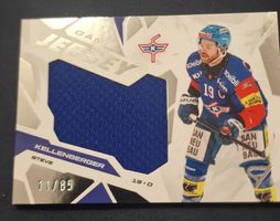EHCK Steve Kellenberger Game Jersey Karte 11/85 