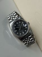Rolex Datejust 36mm Diamant  Baguette Jubilee Box Papiere