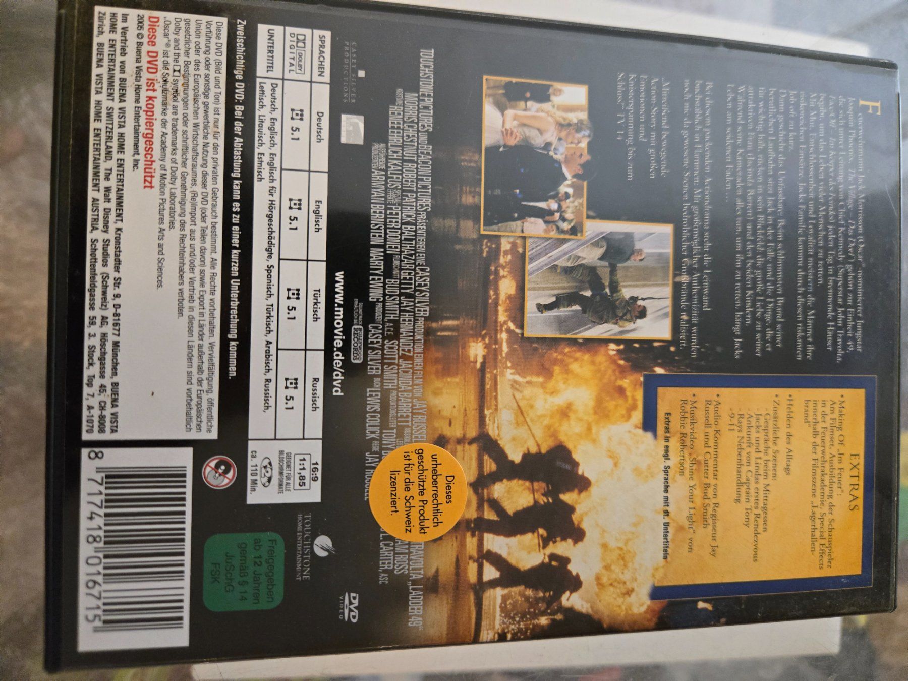 Tutti i DVDs: Im Feuer DVD – Usato da Bussigny venduto da Kfdlt 1