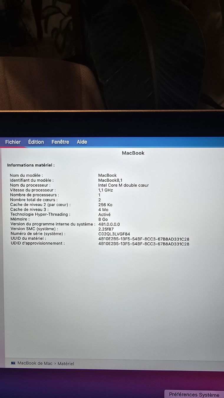 Apple Portables: Apple MacBook 12" Retina  – D'occasion à Le Fuet par Redd273 6