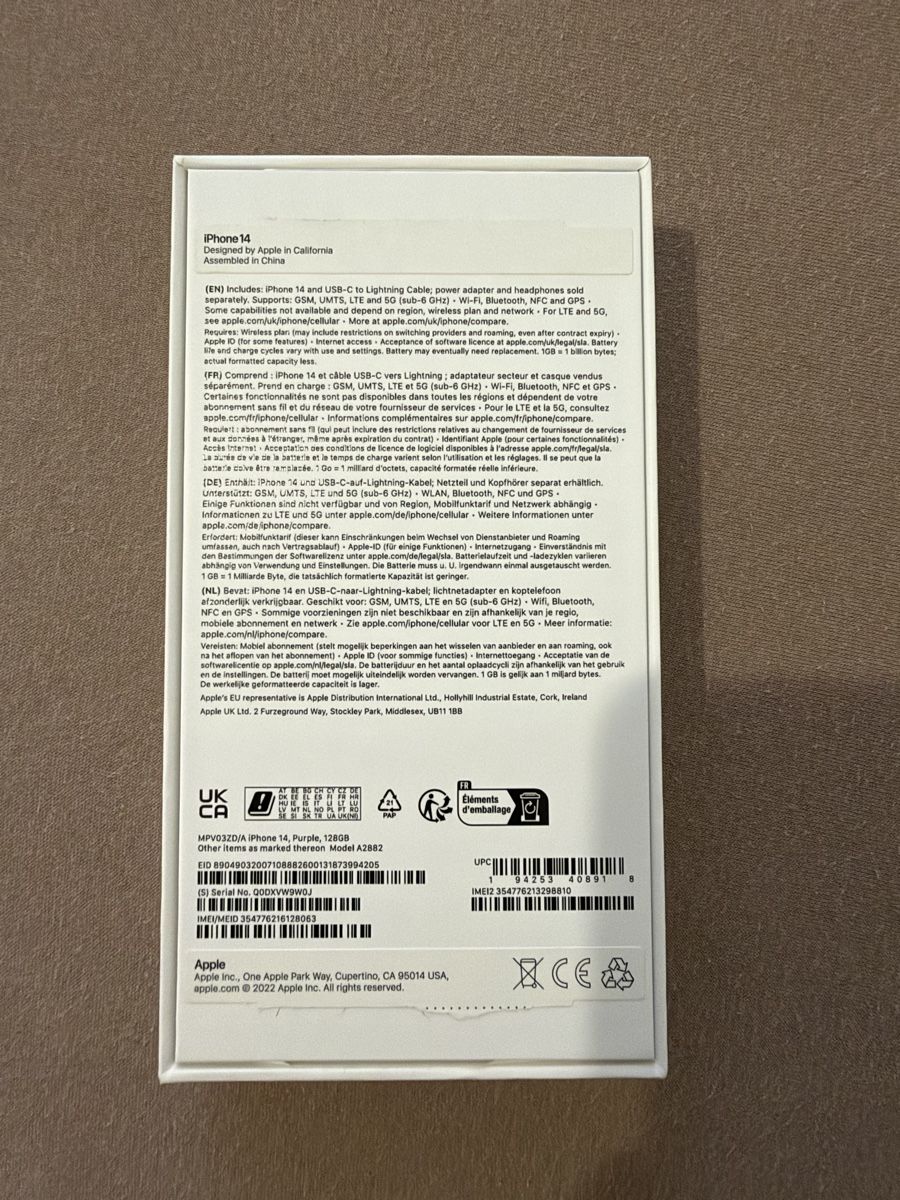 Apple Telefoni cellulari / Smartphones: Apple iPhone 14, 128 GB – Usato da Riehen venduto da lor_s9wh 2