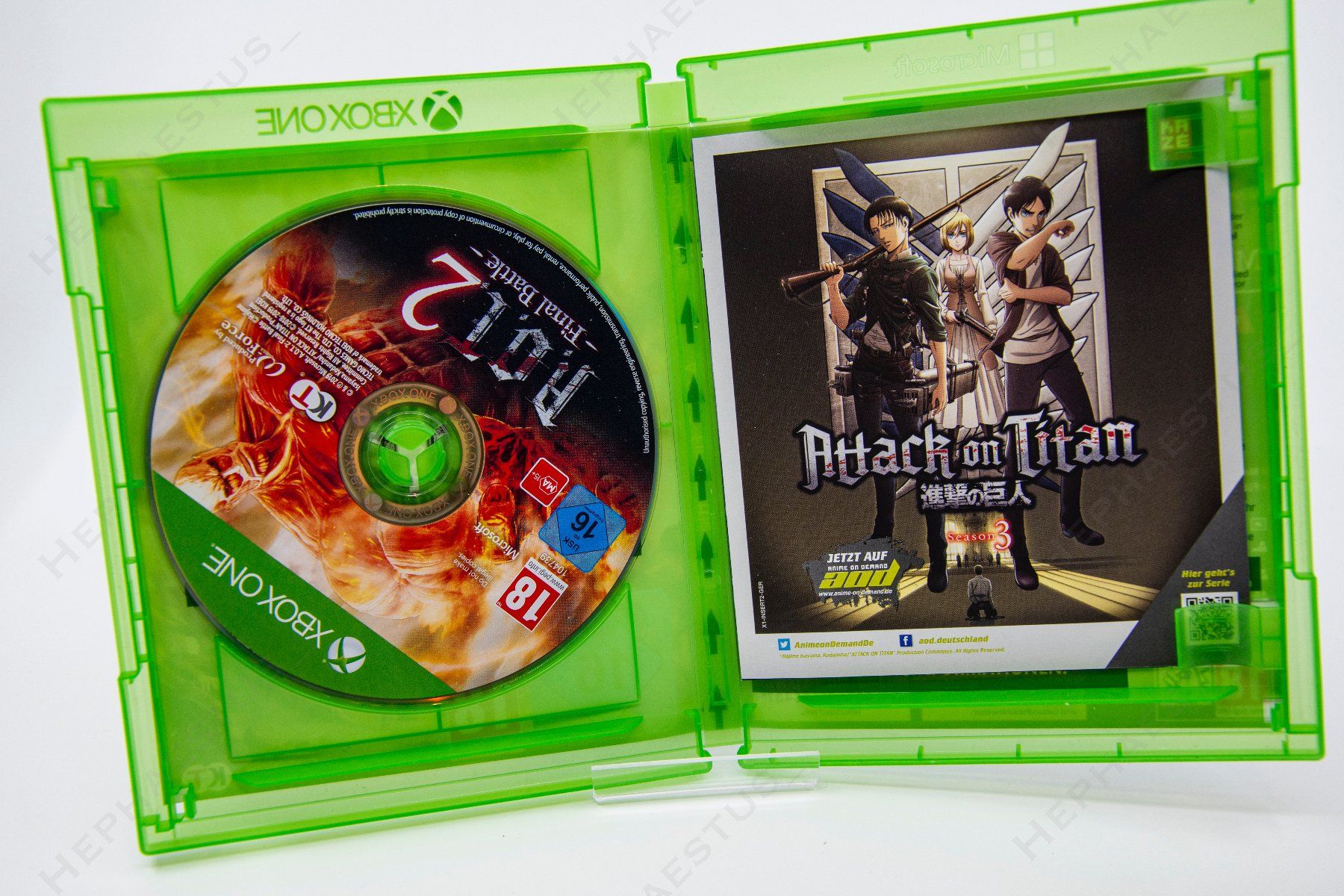 Microsoft Jeux: A.O.T. 2: Final Battle / Attack on Titan 2 Final Battle XONE – D'occasion à Effretikon par Hephaestus_ 2