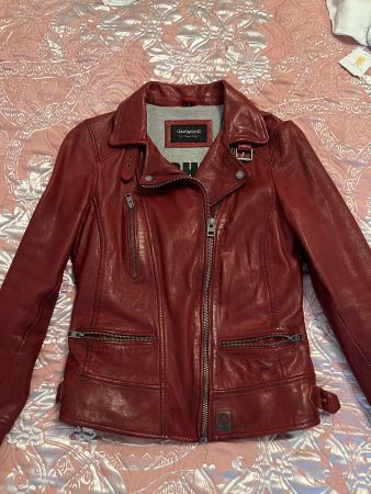 Lederjacke