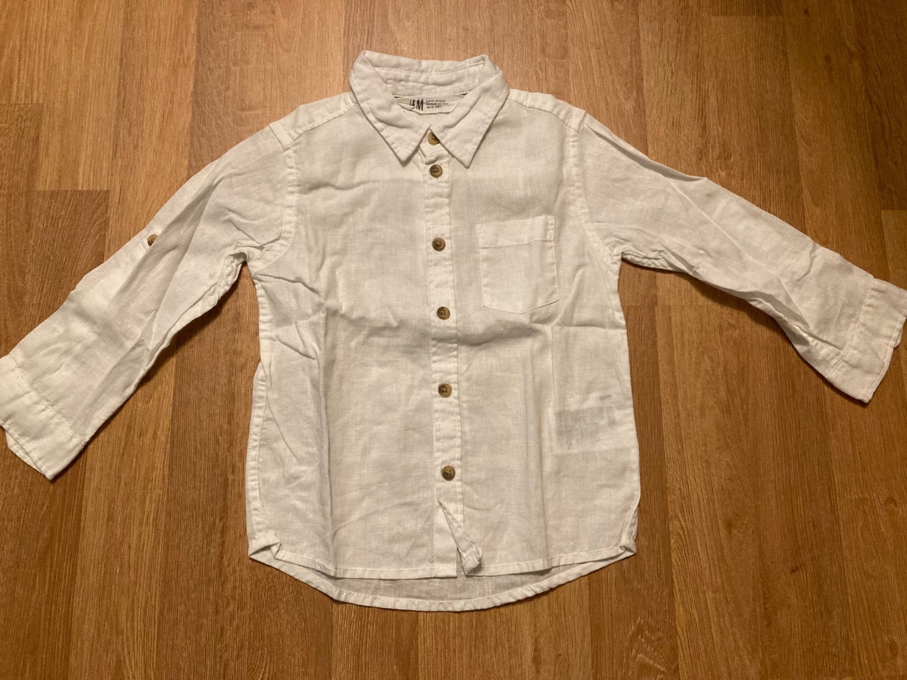 Hemden, T-Shirts & Polos: Jungen Hemd weiss Gr. 92 – Gebraucht aus Emmenbrücke von JJ_89