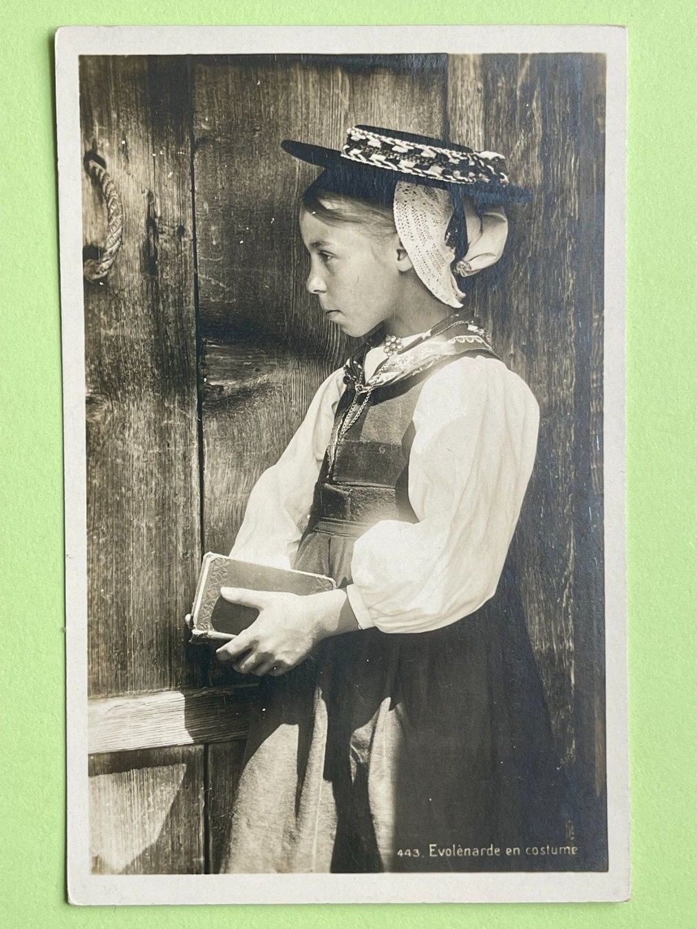 Cartoline postali: Evolènarde en costume – Usato da Steg VS venduto da danwer74