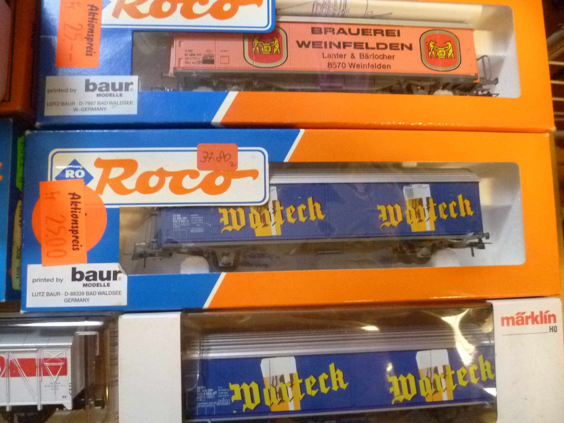 Trains électriques: Güter-Bierwagen CH & D  H0 DC – D'occasion à Rickenbach BL par umro11 3