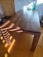 Massiver Esstisch Holz massiv Nussbaum, guter Zustand, 200cm