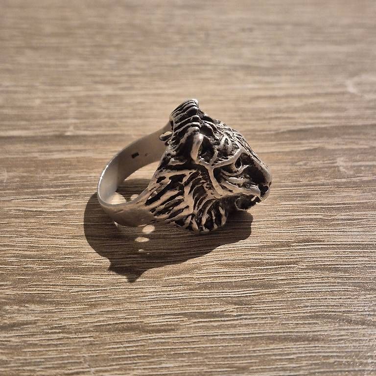 Anelli: Silber Ring 925 Karat Löwe gr. 63 – Usato da Utzenstorf venduto da eli_f9dw 2