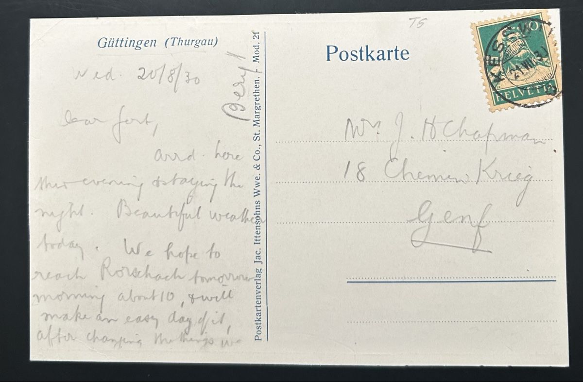 Cartoline postali: AK Güttingen 4-Bildrig  – Usato da Horw venduto da Tellbub 1