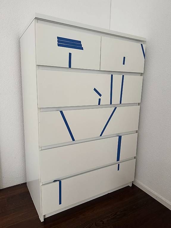 Cassettiere: IKEA MALM Kommode weiss 80 cm – Usato da Dübendorf venduto da AliceG07
