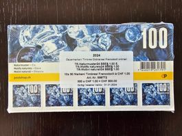 Briefmarken Naturmuster Eis 2024 500er Pack à CHF 1.00