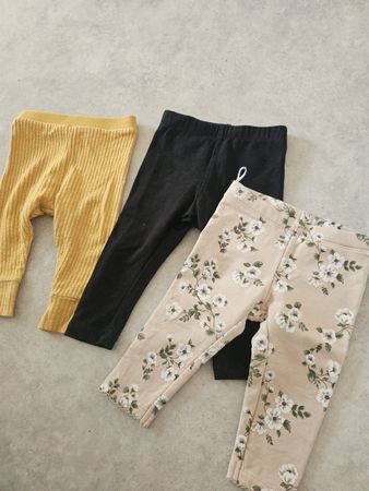 Lot de 3 leggings bébé fille 3-6 mois