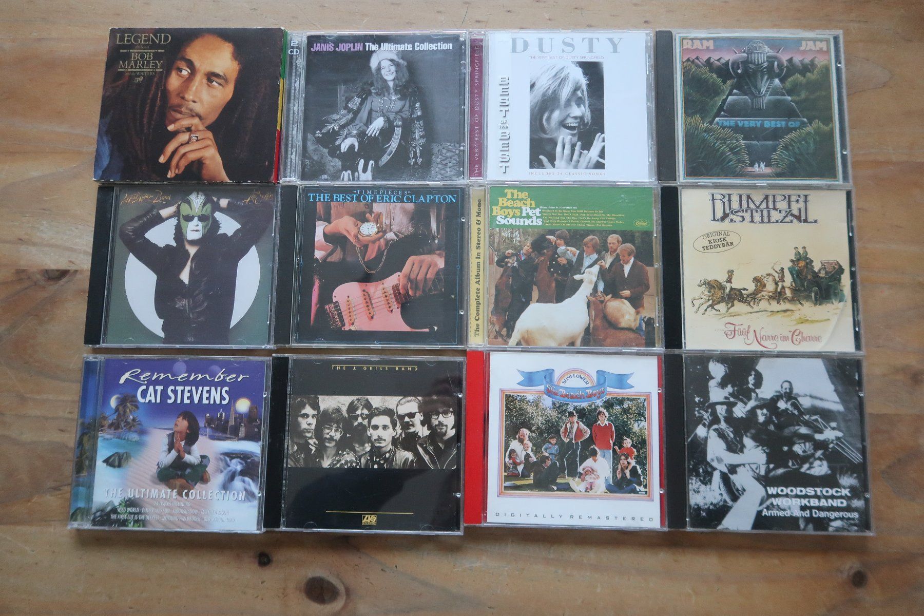 CDs: 21x 60 / 70er POP ROCK SAMMLUNG - CD – Gebraucht aus Basel von Patiscat