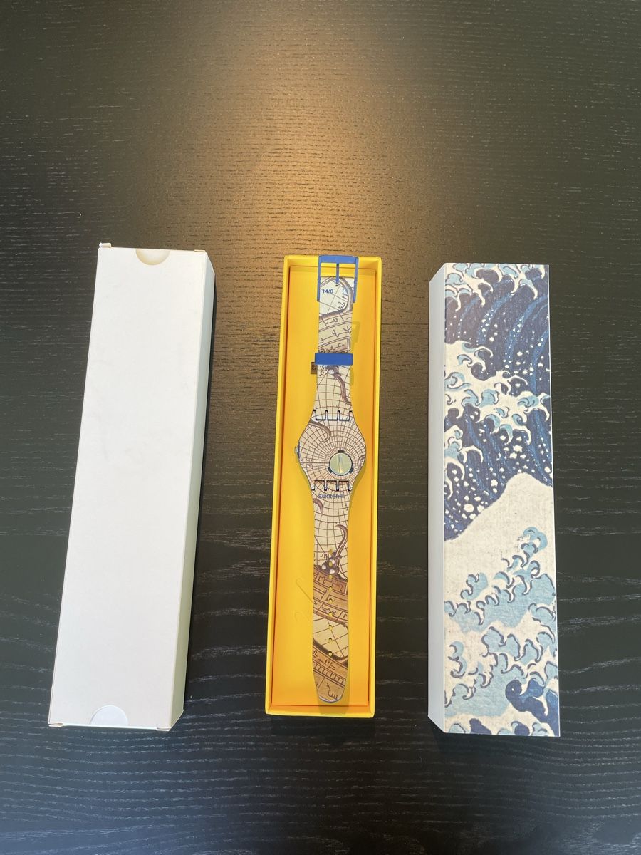 Swatch Uhren: Swatch Uhr Hokusai Great Wave - SUOZ351 – Neu (gemäss Beschreibung) aus Bottmingen von fil_v85m 1