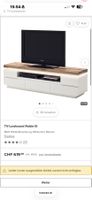 TV-Lowboard Roble III Matt Weiss Wildeiche Massiv gute Zu...