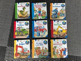 Wieso weshalb? warum ? 9 kleine Bücher