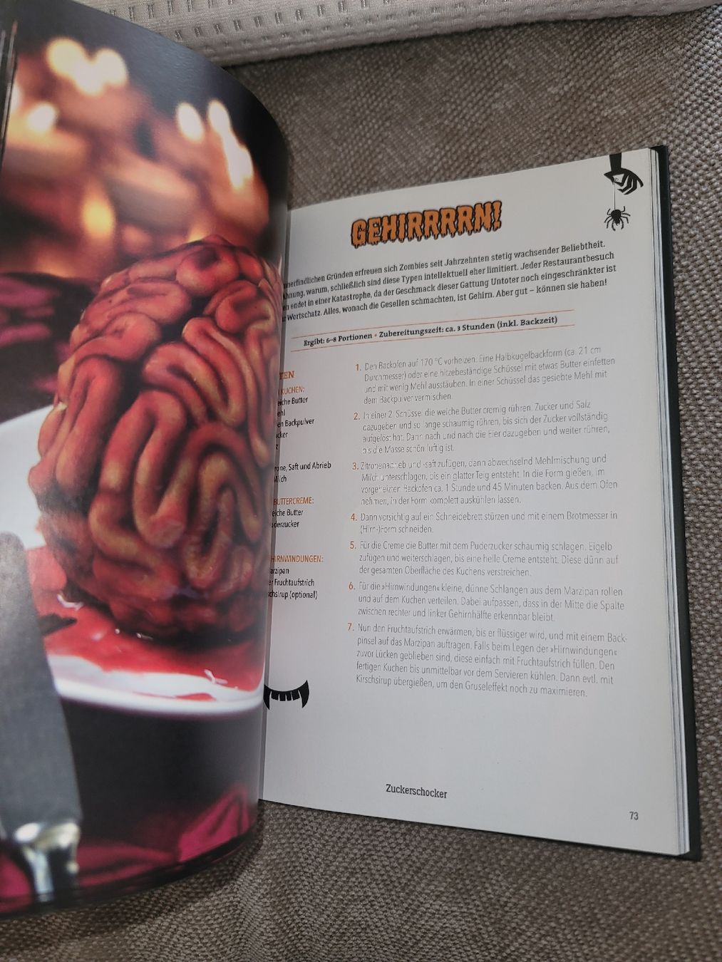 Libri: Tom Grimm, Halloween, Koch- und Backbuch, halloween food – Nuovo (secondo la descrizione) da Zollikerberg venduto da Nice_Name 3